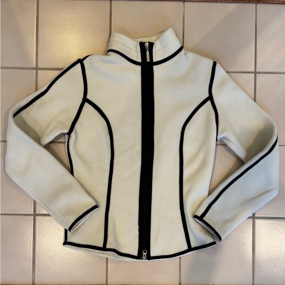Women's Cream Jacket with Black Accents Markers for Gorsuch